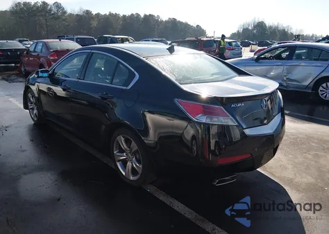 2012 Acura Tl 3.5 из США, поврежденный, VIN 19UUA8F72CA001734